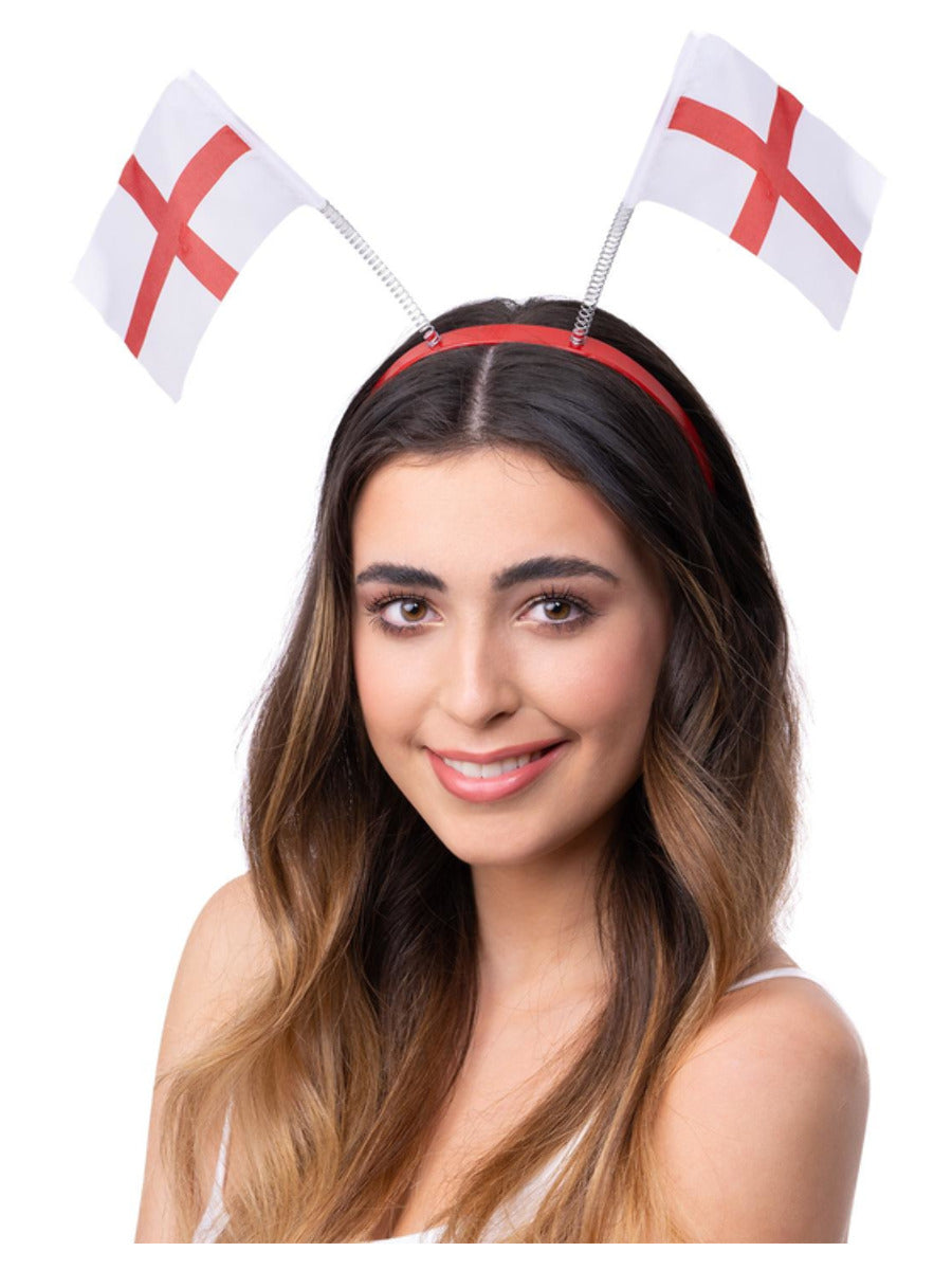 Click to view product details and reviews for England Flag Bopper Headband.
