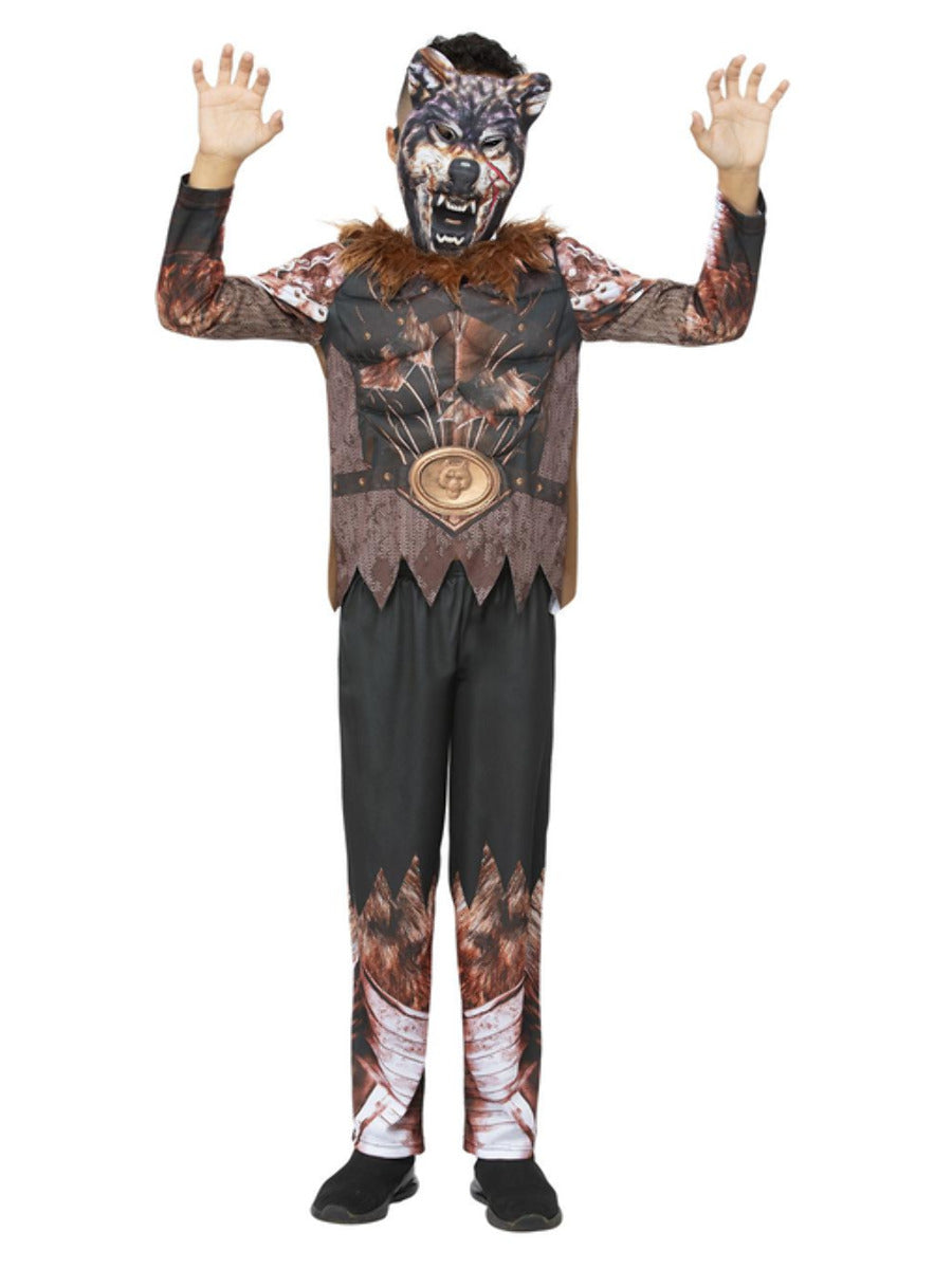 Werewolf Warrior Costume Medium Age 7 9