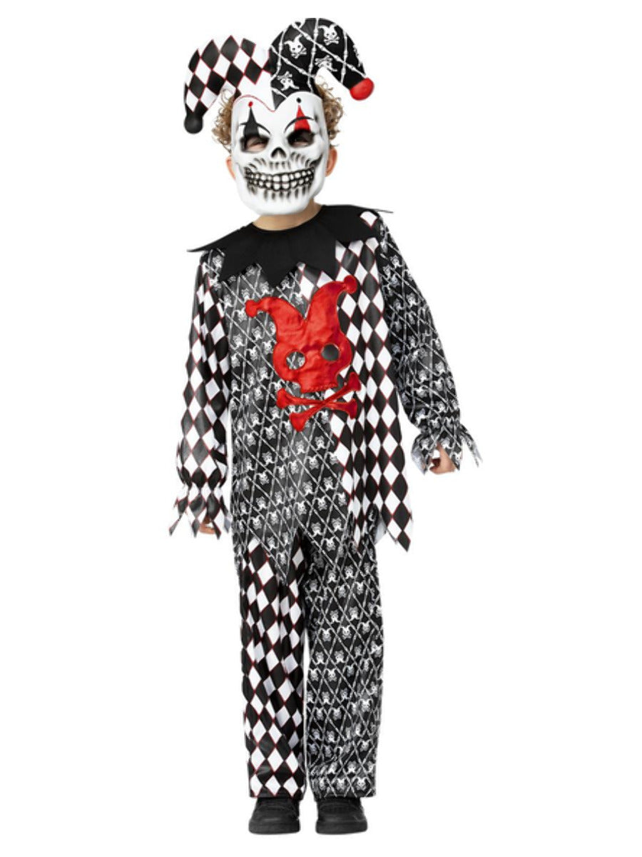 Evil Jester Costume Small Age 4 6