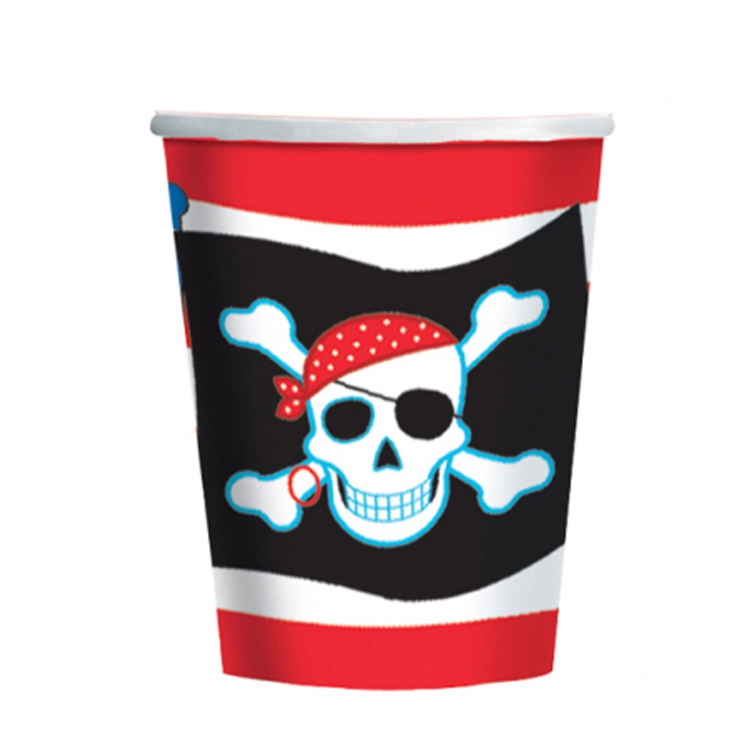 Click to view product details and reviews for Pirate Party Paper Cups 250ml.