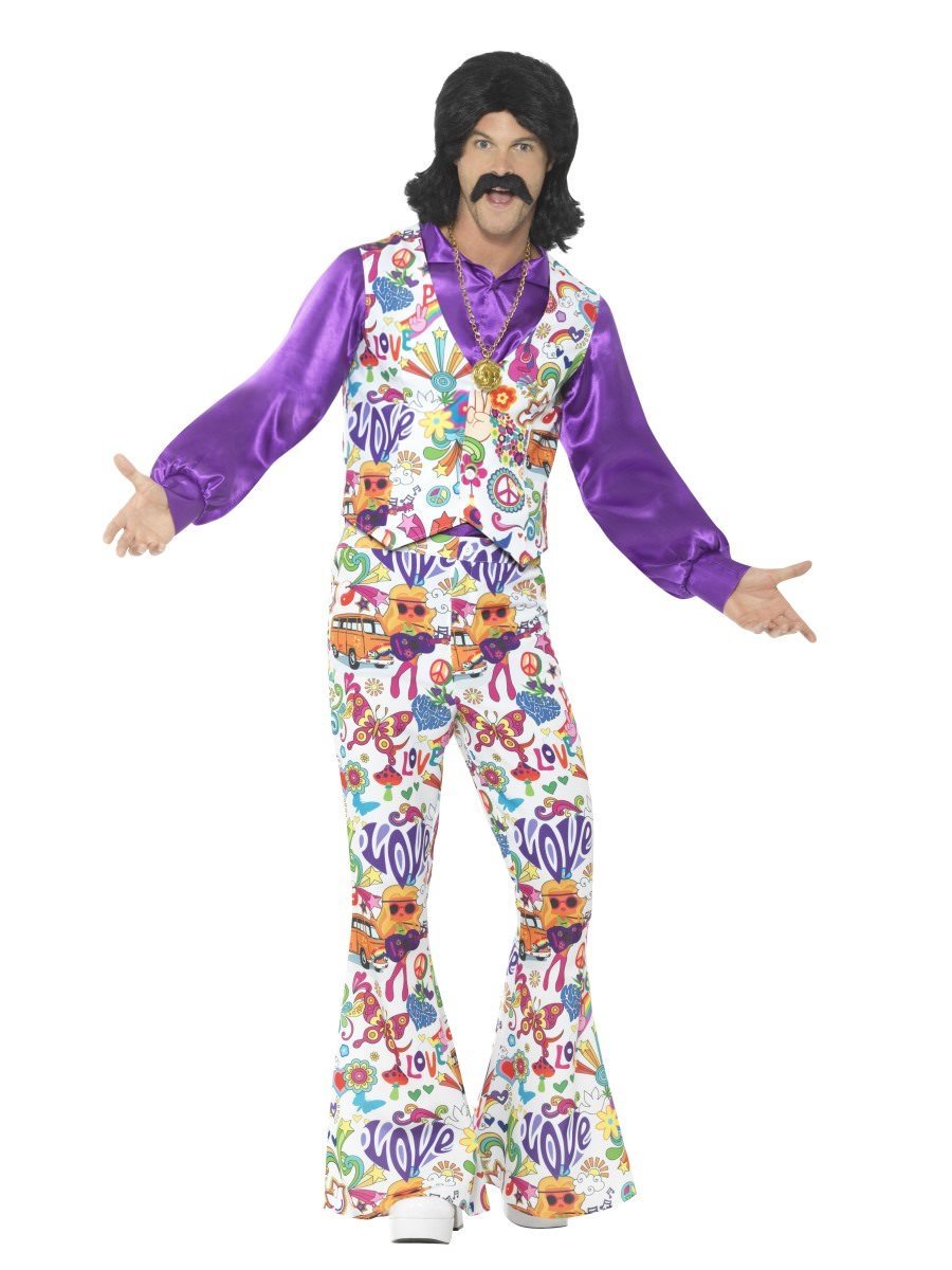 Click to view product details and reviews for Smiffys 60s Groovy Hippie Costume Fancy Dress Large Chest 42 44.