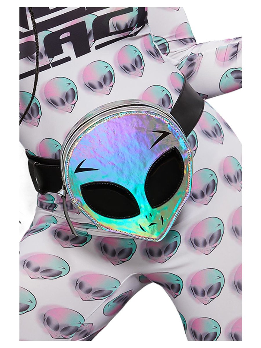 Click to view product details and reviews for Fever Holographic Alien Bum Bag.