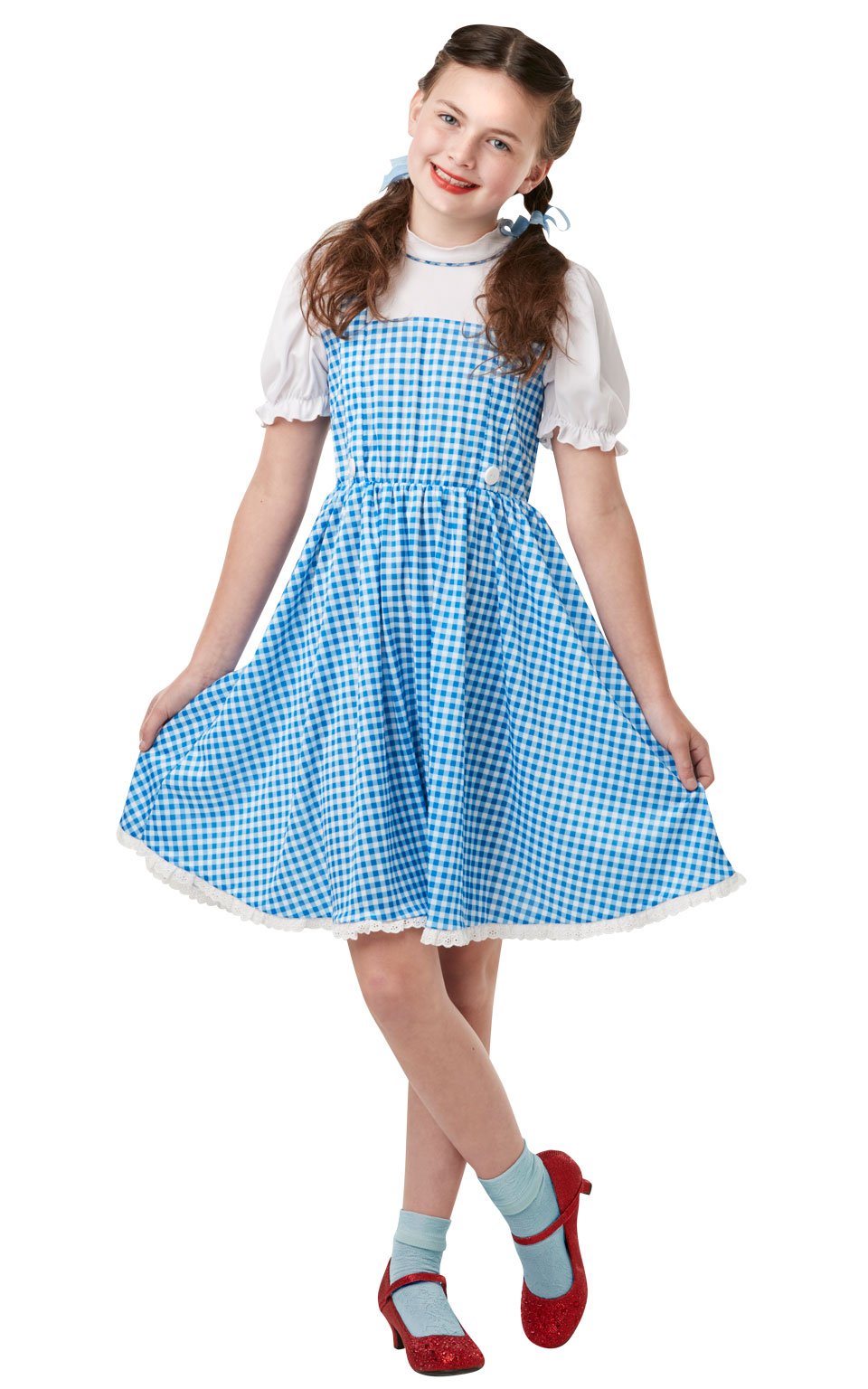 Girls Dorothy Wizard Of Oz Costume Large Age 7 8