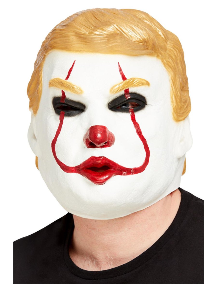 Click to view product details and reviews for Smiffys Clown President Overhead Mask Fancy Dress.