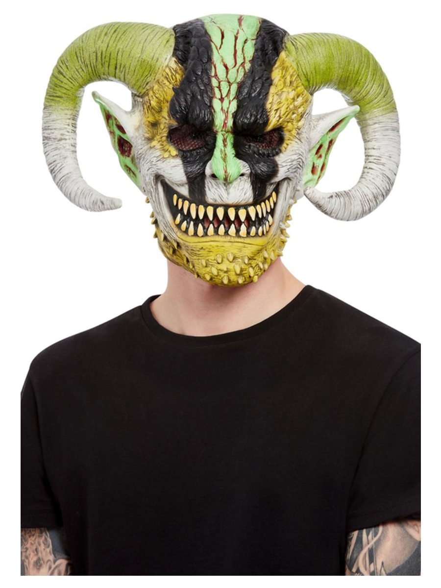 Click to view product details and reviews for Horned Demon Overhead Mask.
