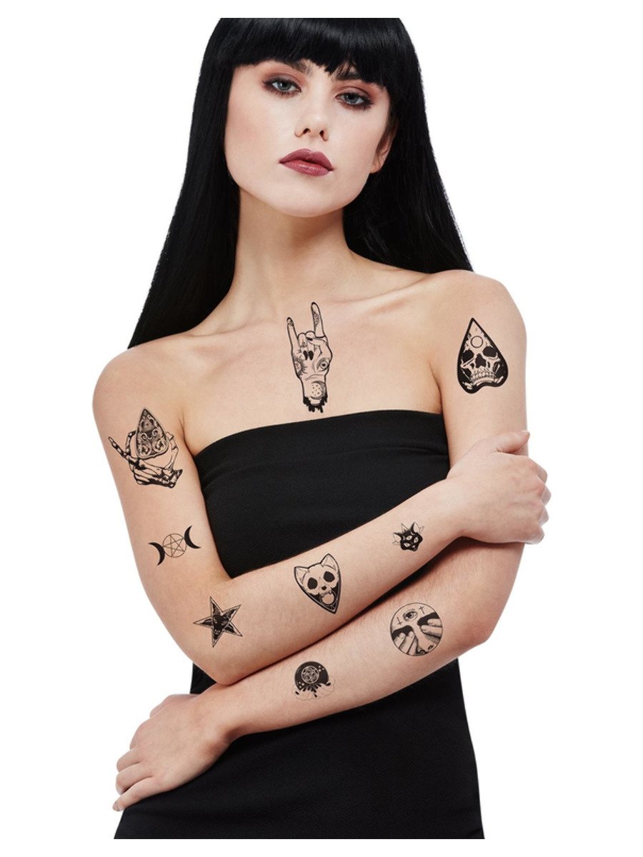 Click to view product details and reviews for Smiffys Smiffys Make Up Fx Whimsical Tattoo Transfers Fancy Dress.