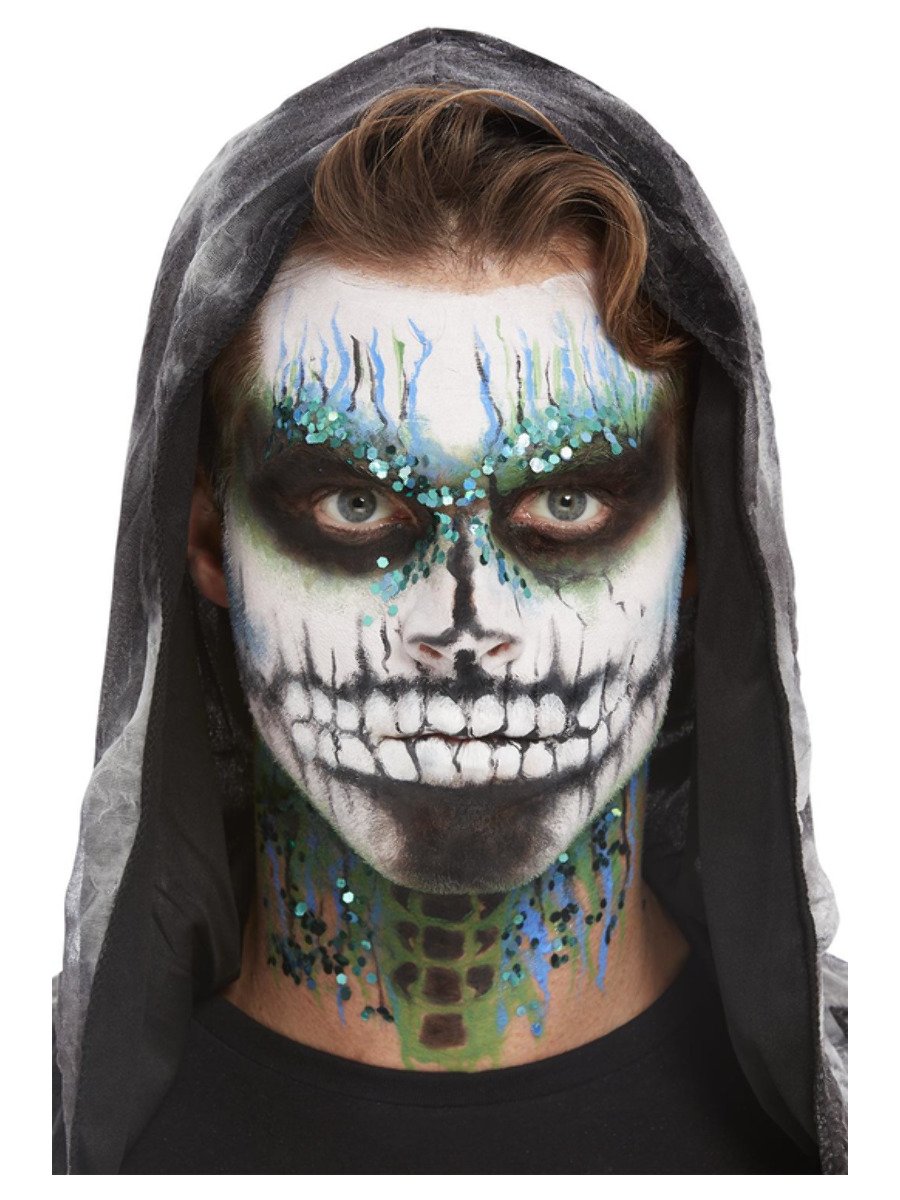 Click to view product details and reviews for Smiffys Smiffys Make Up Fx Deluxe Gid Skeleton Kit Fancy Dress.