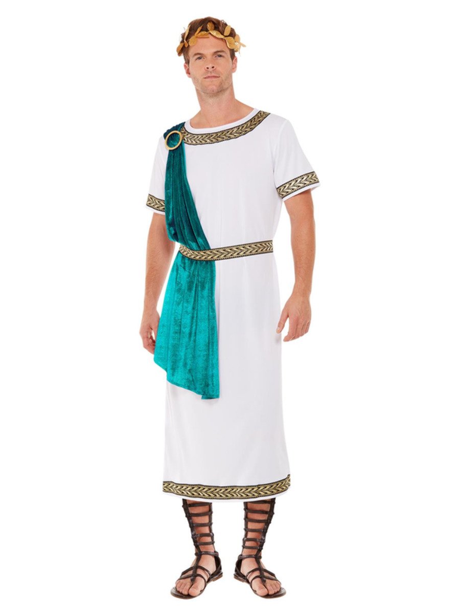 Deluxe Roman Empire Emperor Toga Costume Medium Chest 38 40