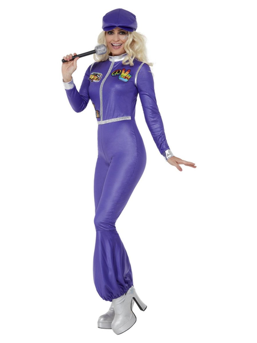 Click to view product details and reviews for 70s Dancing Queen Costume Purple Medium Uk 12 14.