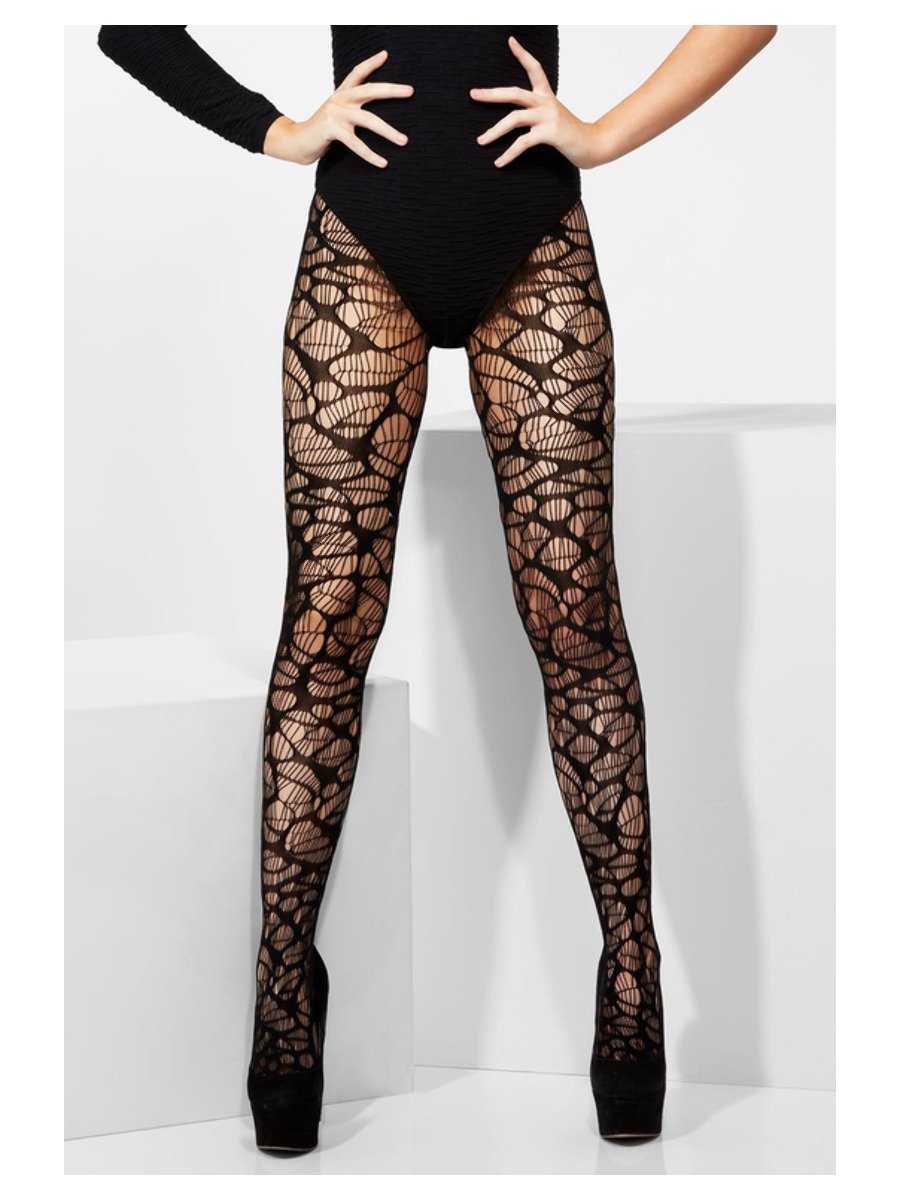 Click to view product details and reviews for Fever Web Crochet Tights.