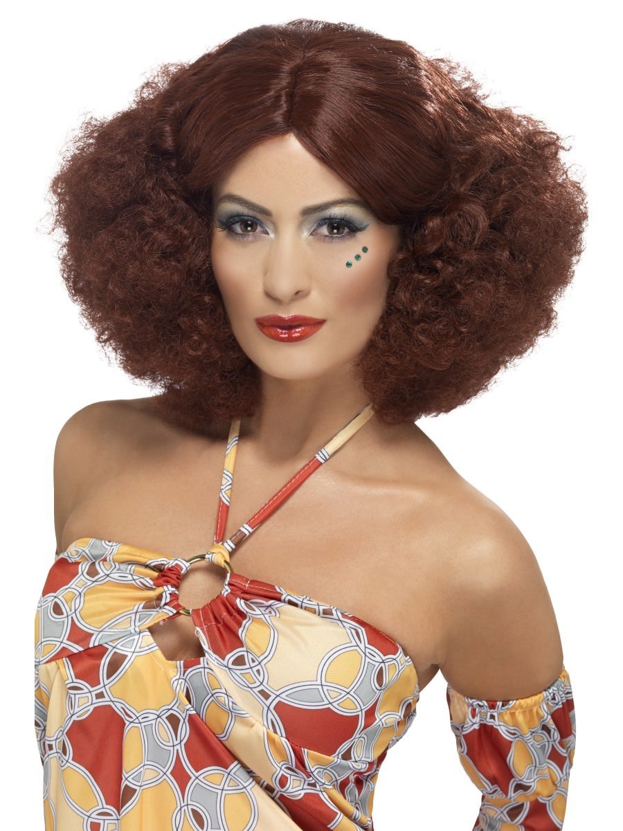 Smiffys 70s Afro Wig Fancy Dress