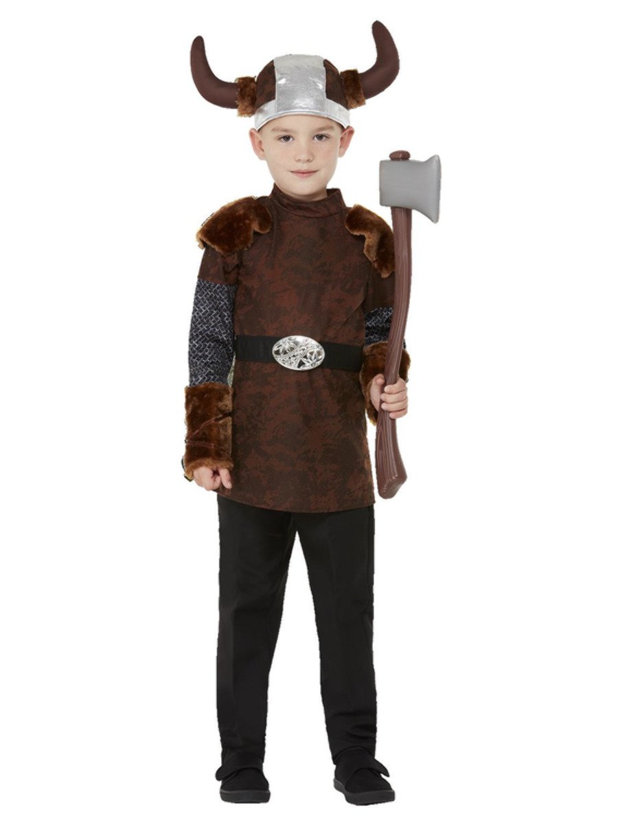 Boys Viking Warrior Costume Medium Age 7 9