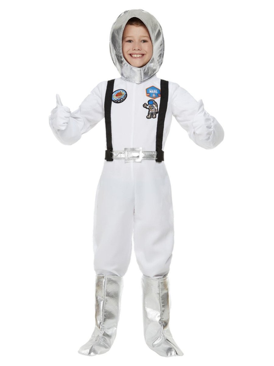 Buy Koatobbor Astronaut costumes America Spacesuit for kids boy girl Space  Pretend Dress up Jumpsuit Halloween costume White 8-10 years Online at Low  Prices in India - Amazon.in