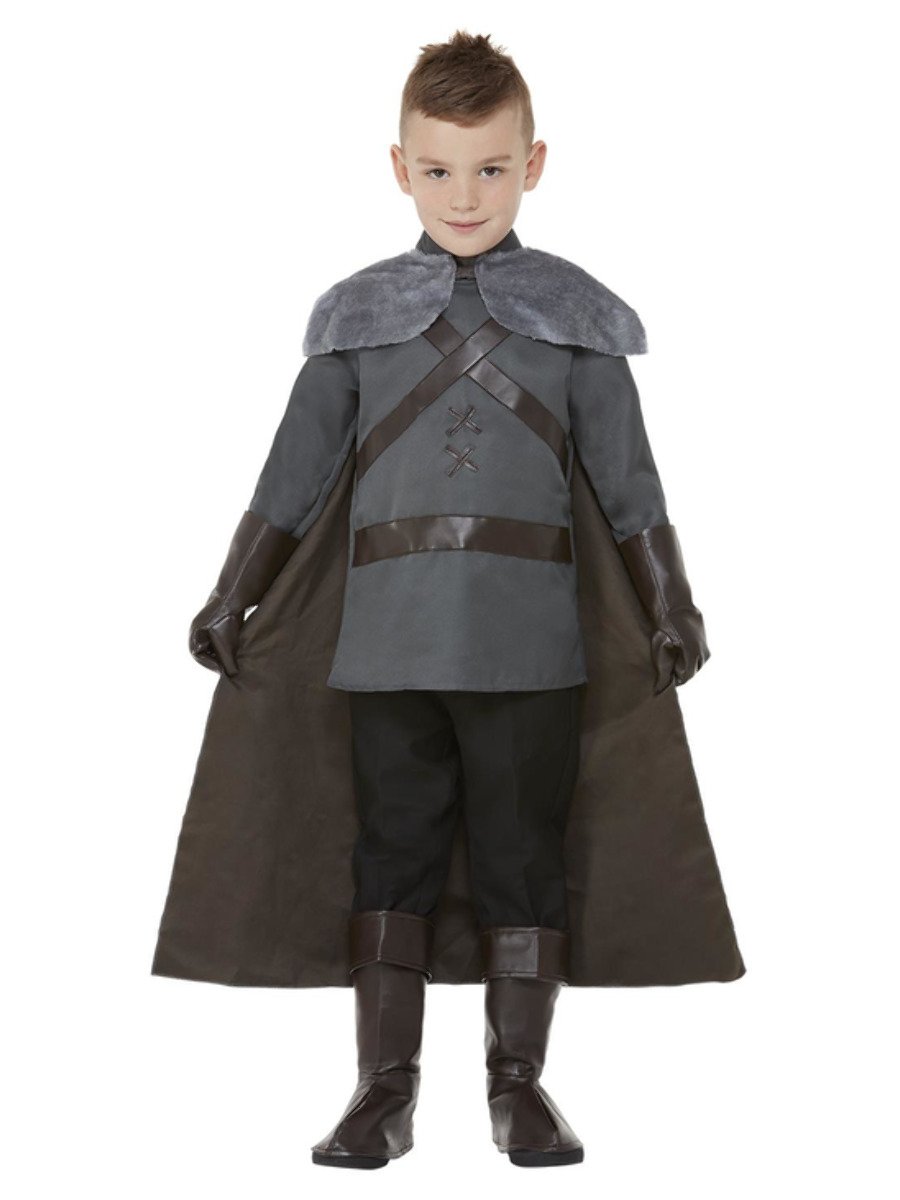 Boys Deluxe Medieval Lord Costume Medium Age 7 9
