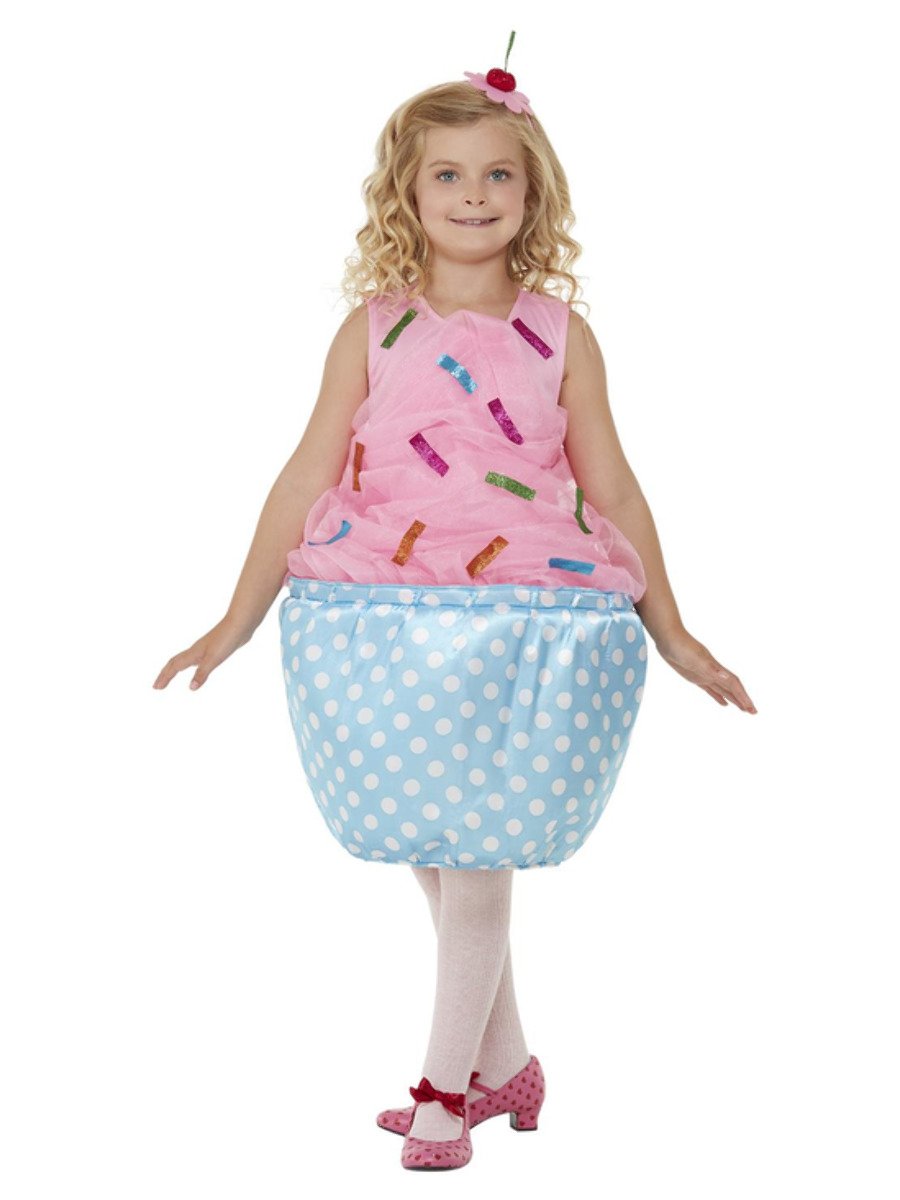 Girls Cupcake Costume Small Age 4 6