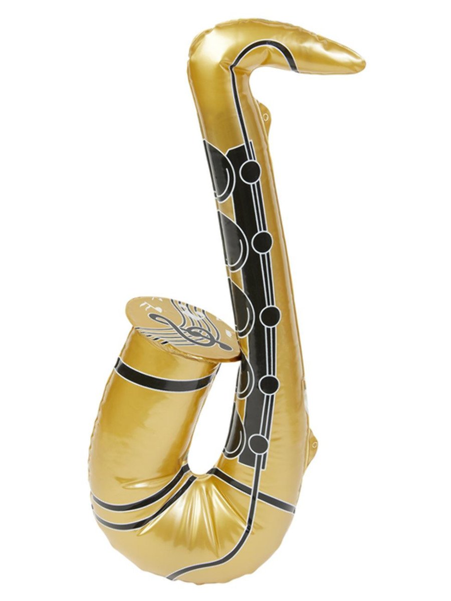 Click to view product details and reviews for Inflatable Saxophone Gold.