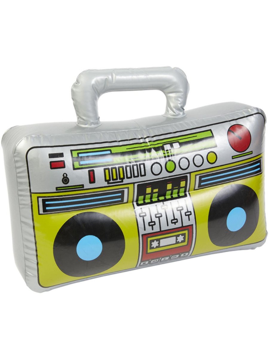 Click to view product details and reviews for Inflatable Boom Box Silver.