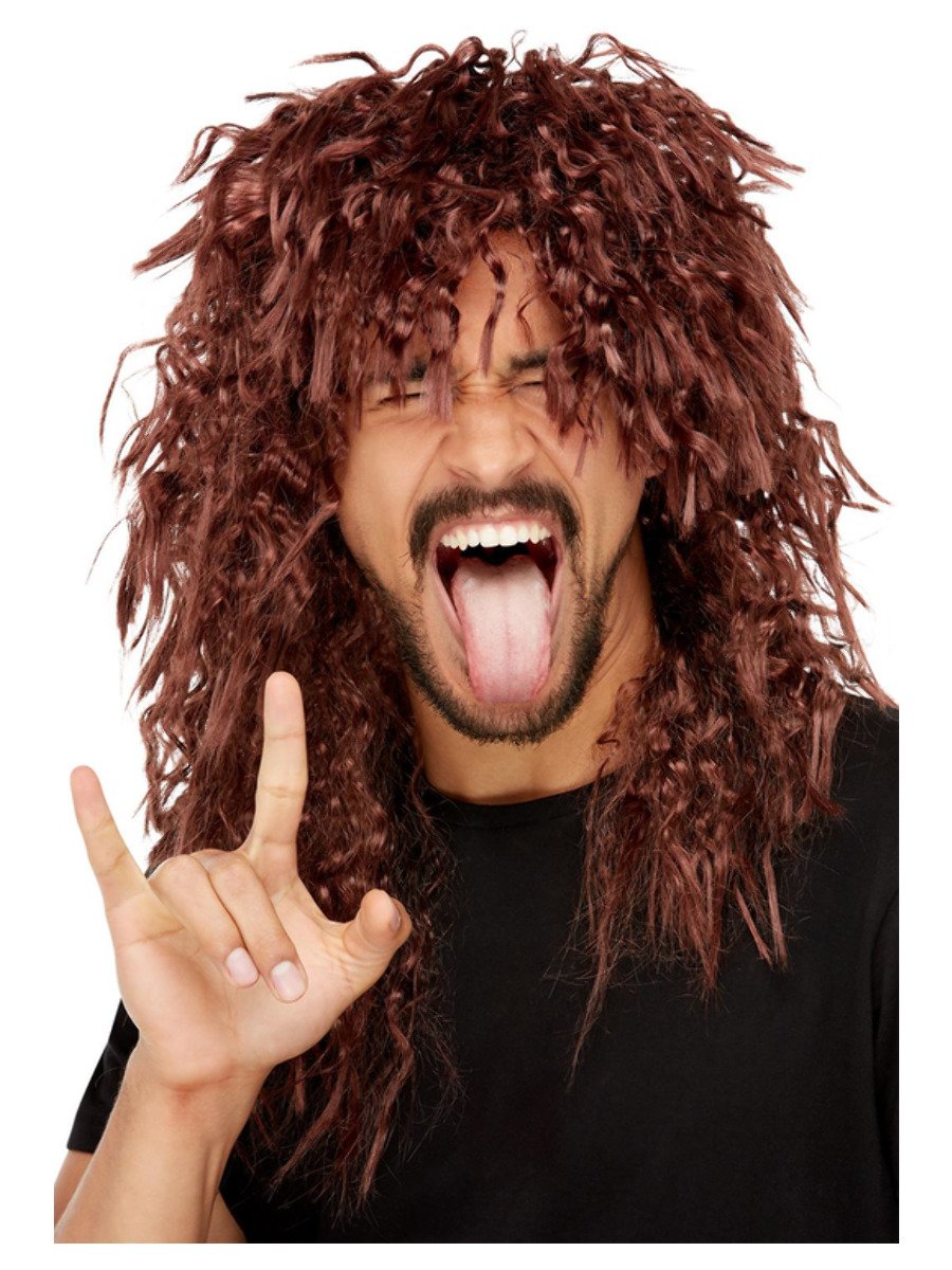 Click to view product details and reviews for Hard Rocker Wig Brown.