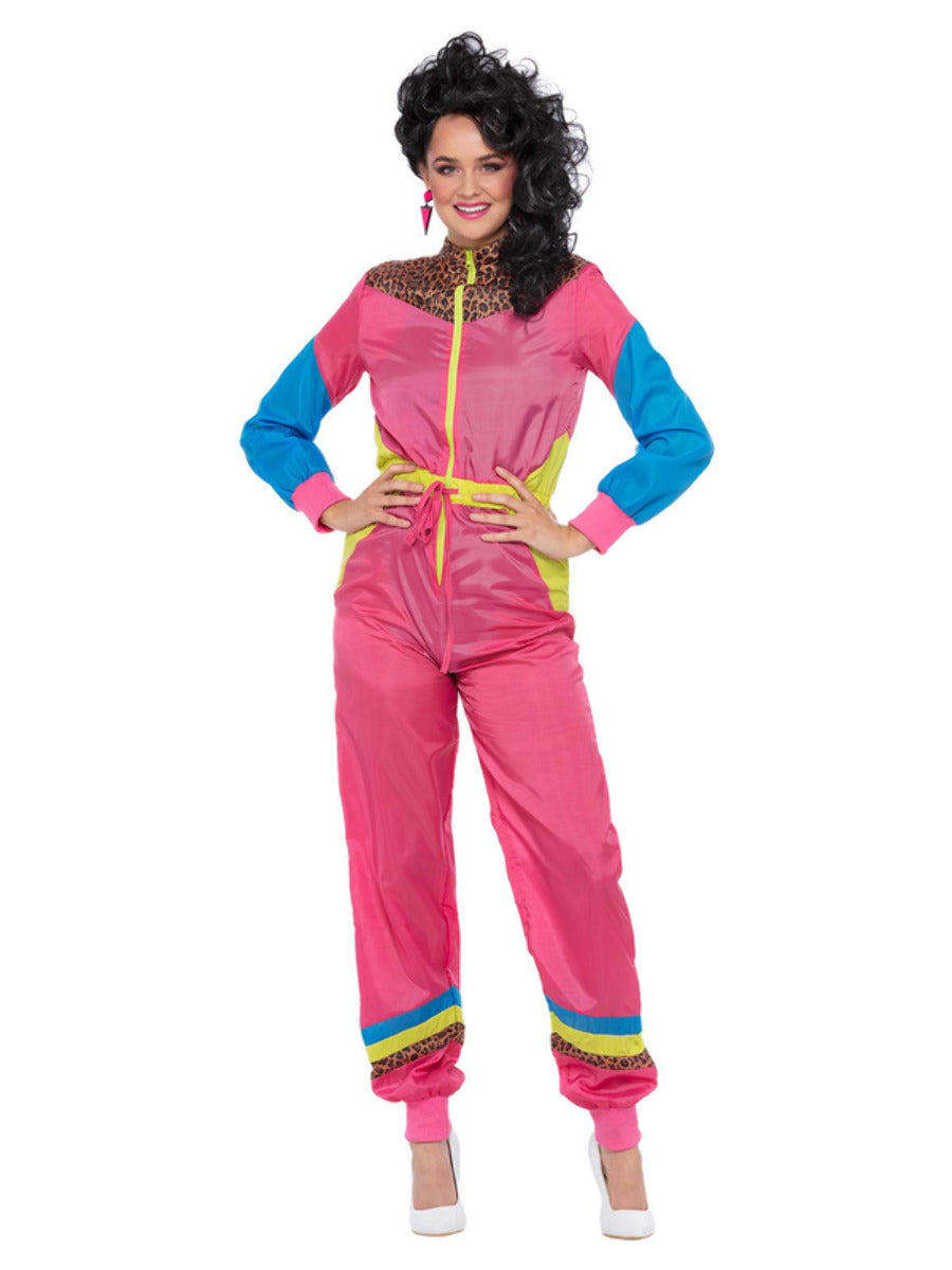 Click to view product details and reviews for 80s Colour Block Ski Shell Suit Costume Medium Uk 12 14.