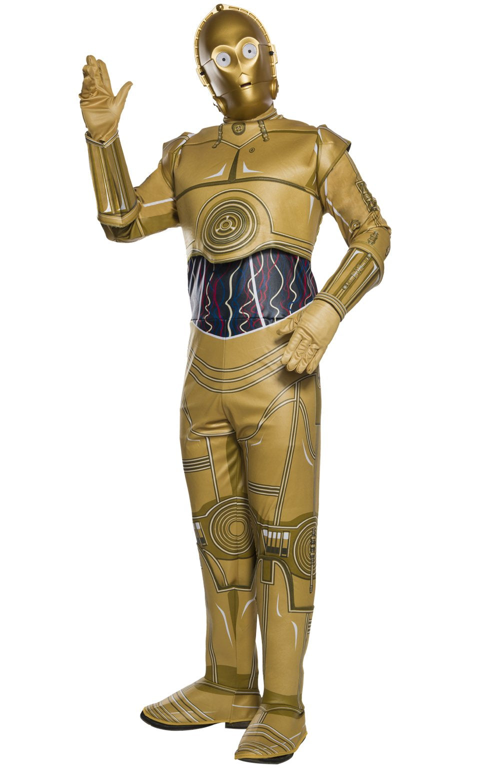 Photos - Fancy Dress Rubies Adult Star Wars C-3PO Costume, X Large 