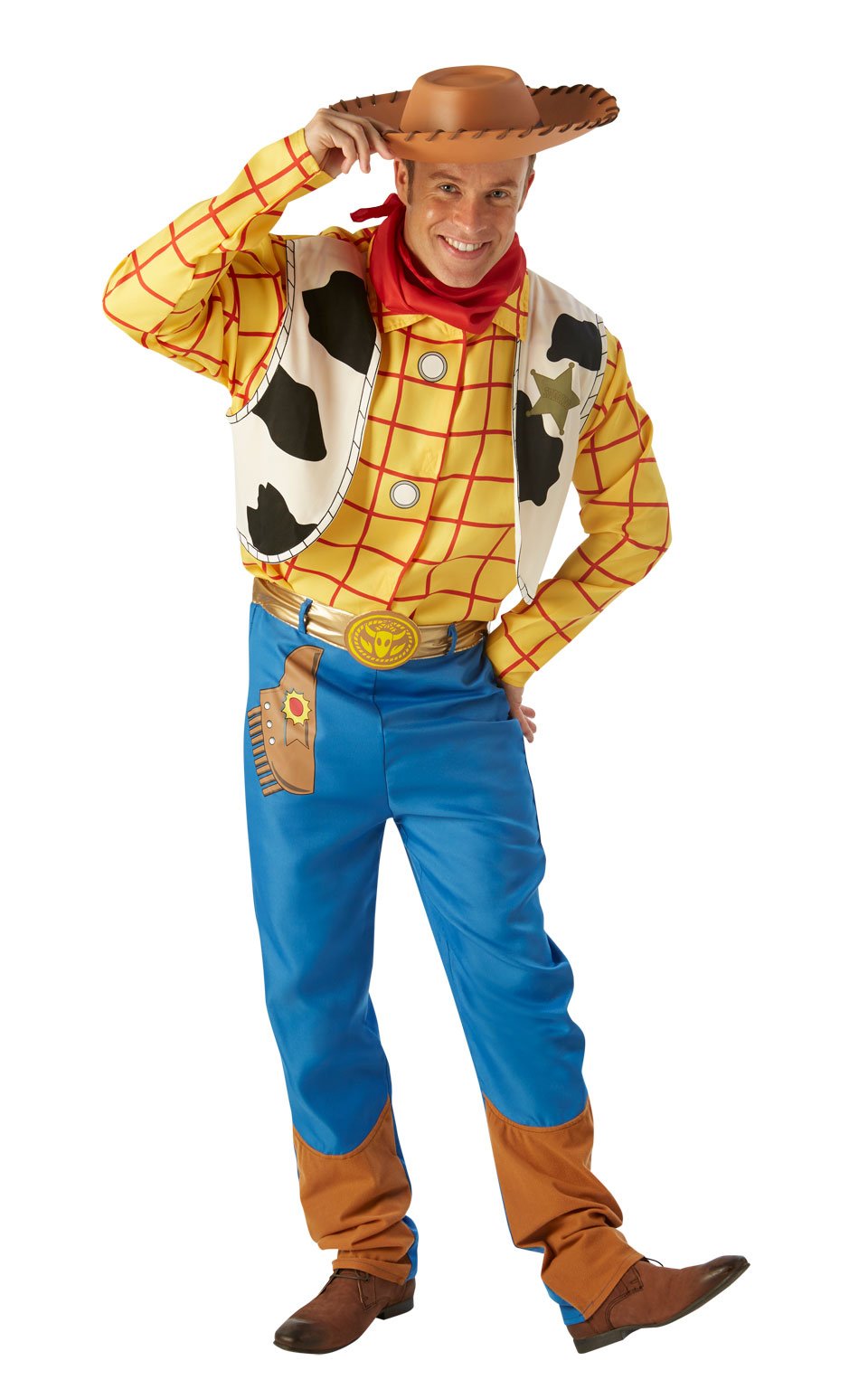 Toy Story Adult Deluxe Woody Costume Standard