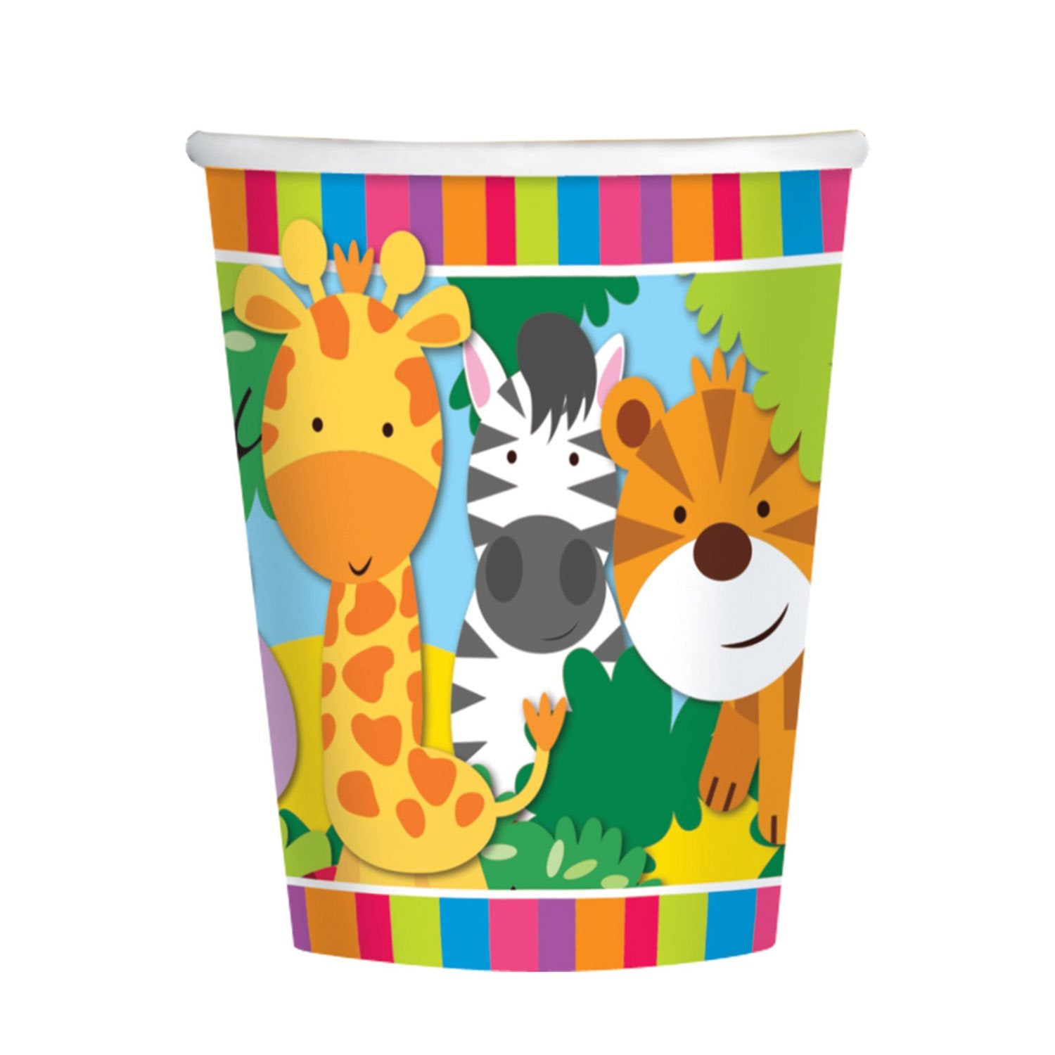 Click to view product details and reviews for Jungle Friends Paper Cups 250ml.
