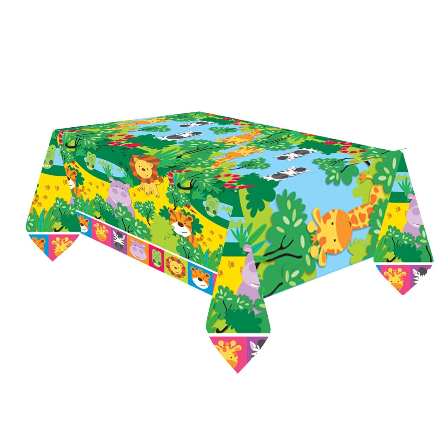 Click to view product details and reviews for Jungle Friends Plastic Tablecover 18m X 12m.