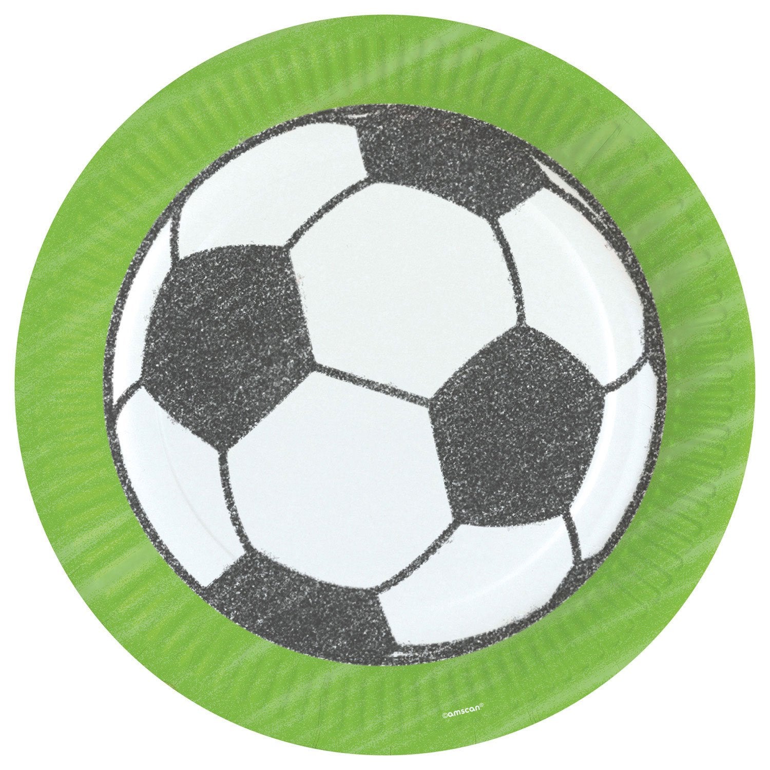 Kicker Party Paper Plates 23cm