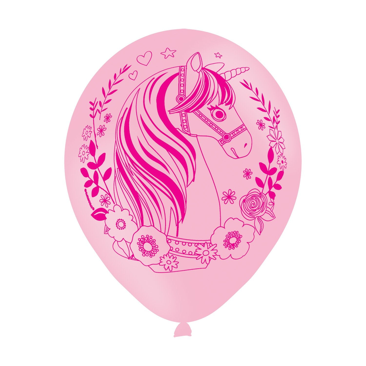 Amscan Magical Unicorn Balloons 11 Pink Latex Fancy Dress