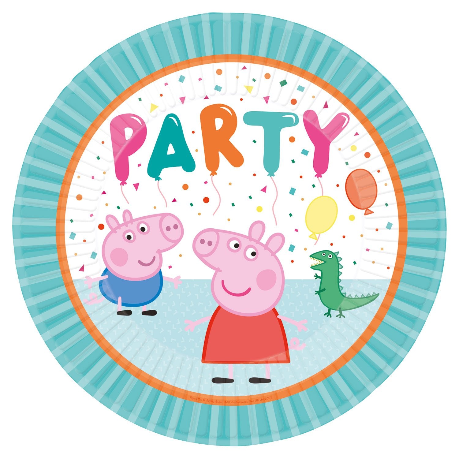 Peppa Pig Paper Plates 23cm