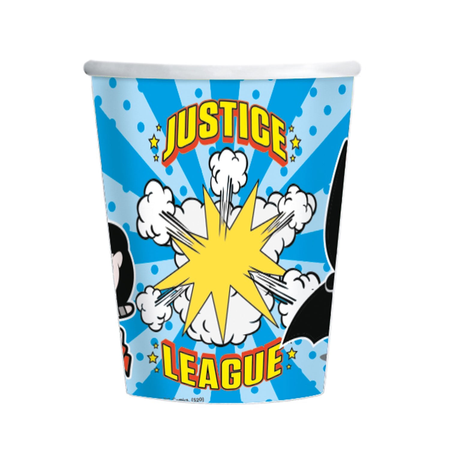 Justice League Paper Cups 250ml