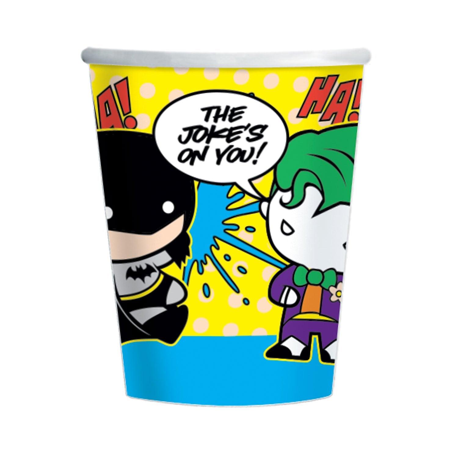 Batman Joker Paper Cups 250ml