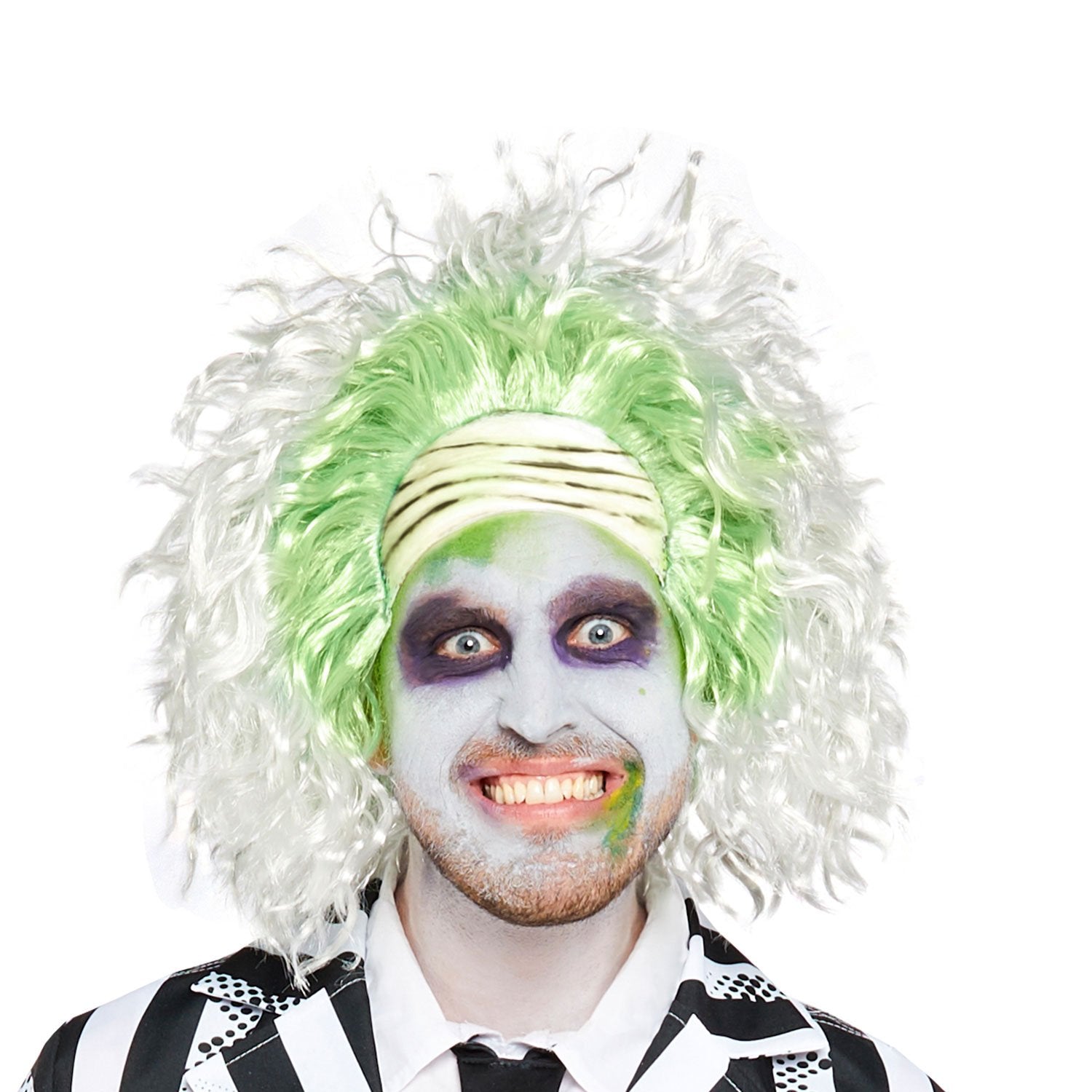 Click to view product details and reviews for Beetlejuice Adult Wig.