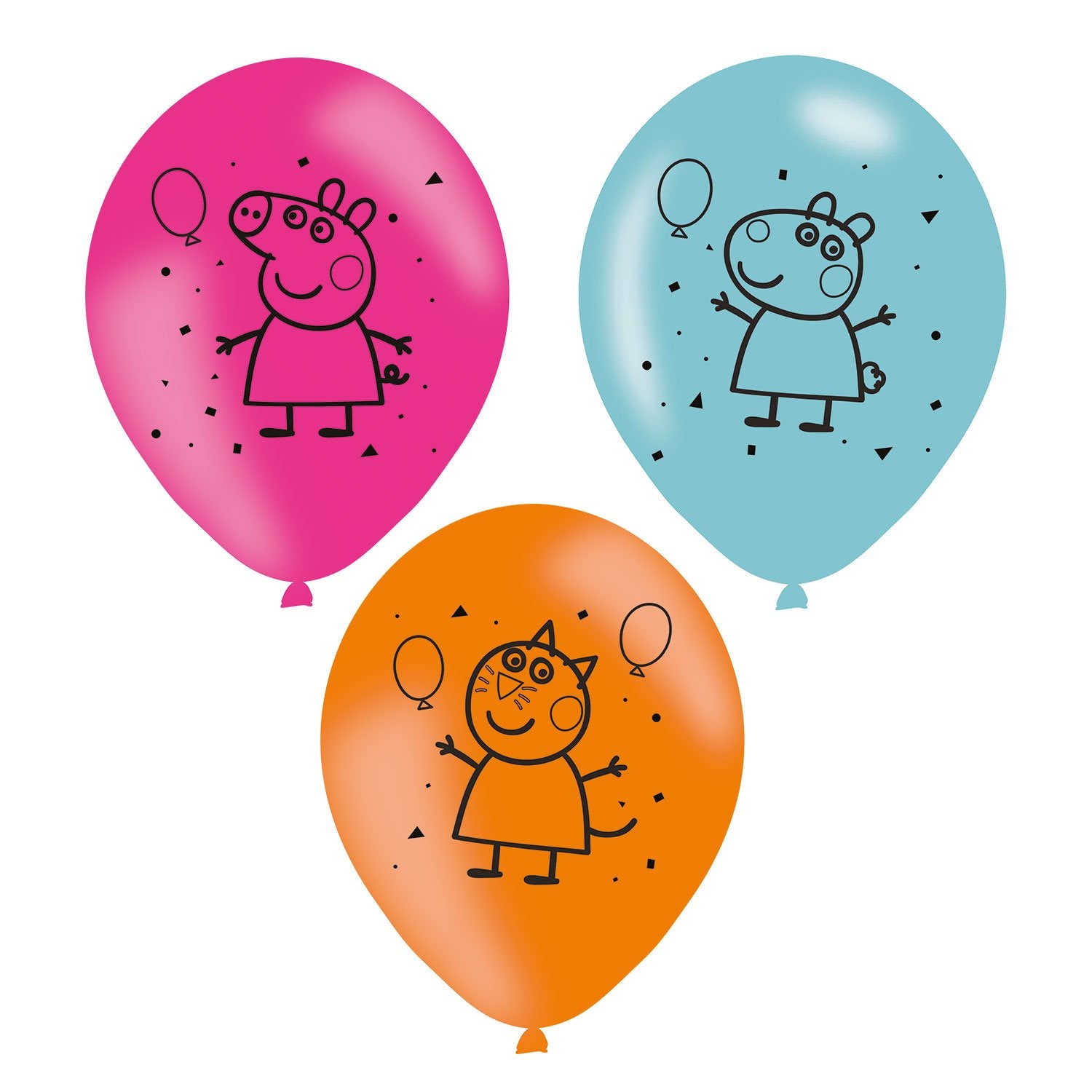 Amscan Peppa Pig Balloons 11 Latex Fancy Dress