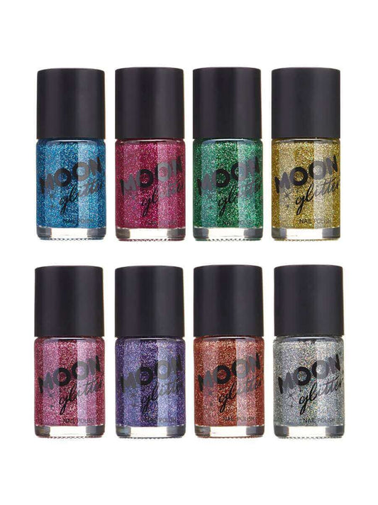 Moon Glitter - Peinture Textile holographique - 30ml - Noir