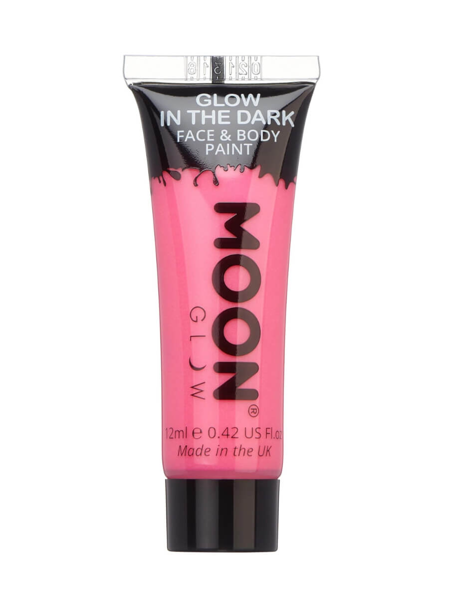 Click to view product details and reviews for Glow In The Dark Face Paint By Moon Glow Pink.