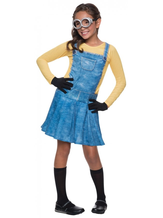 Childs Minion Dress Costume Small