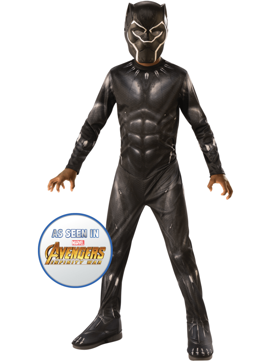 Click to view product details and reviews for Boys Black Panther Avengers 4 Costume Medium Age 5 6.