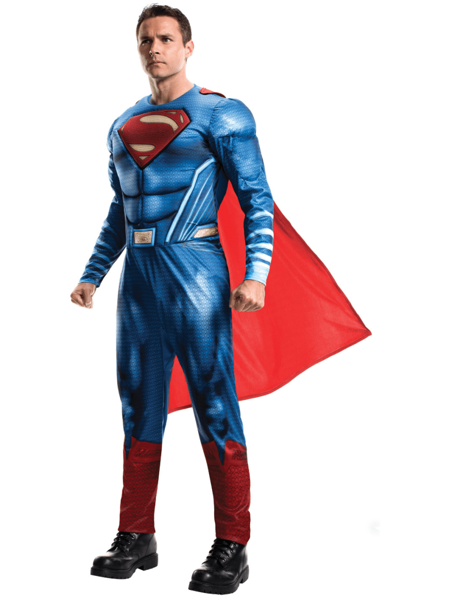 Photos - Fancy Dress Rubies Mens Superman Costume, Standard 