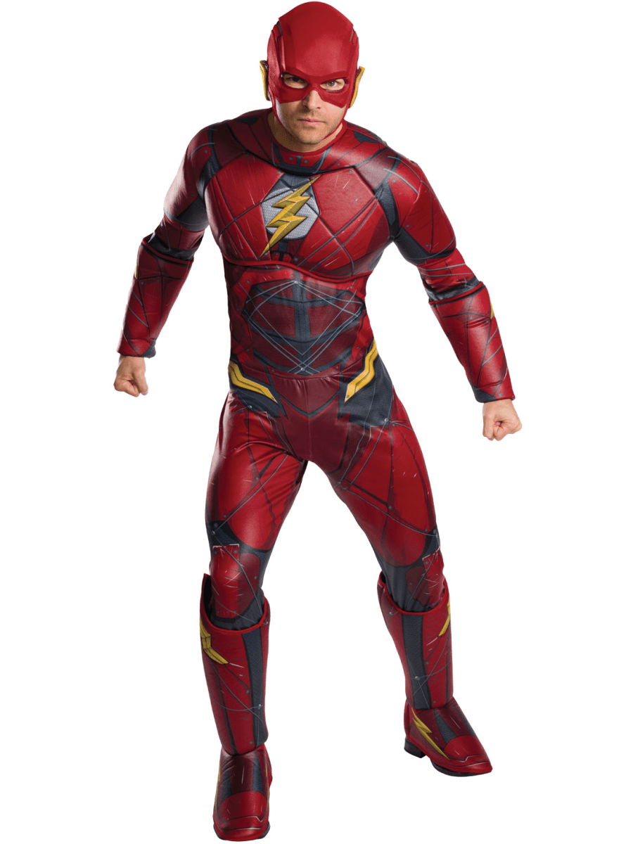 Photos - Fancy Dress Rubies Mens Deluxe Flash Costume, Standard 