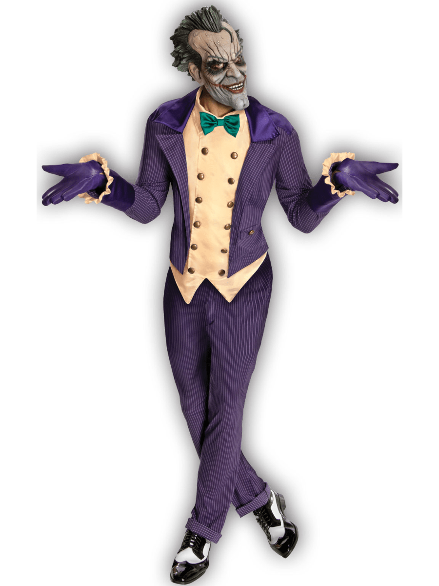 Click to view product details and reviews for Mens Arkham City The Joker Costume.