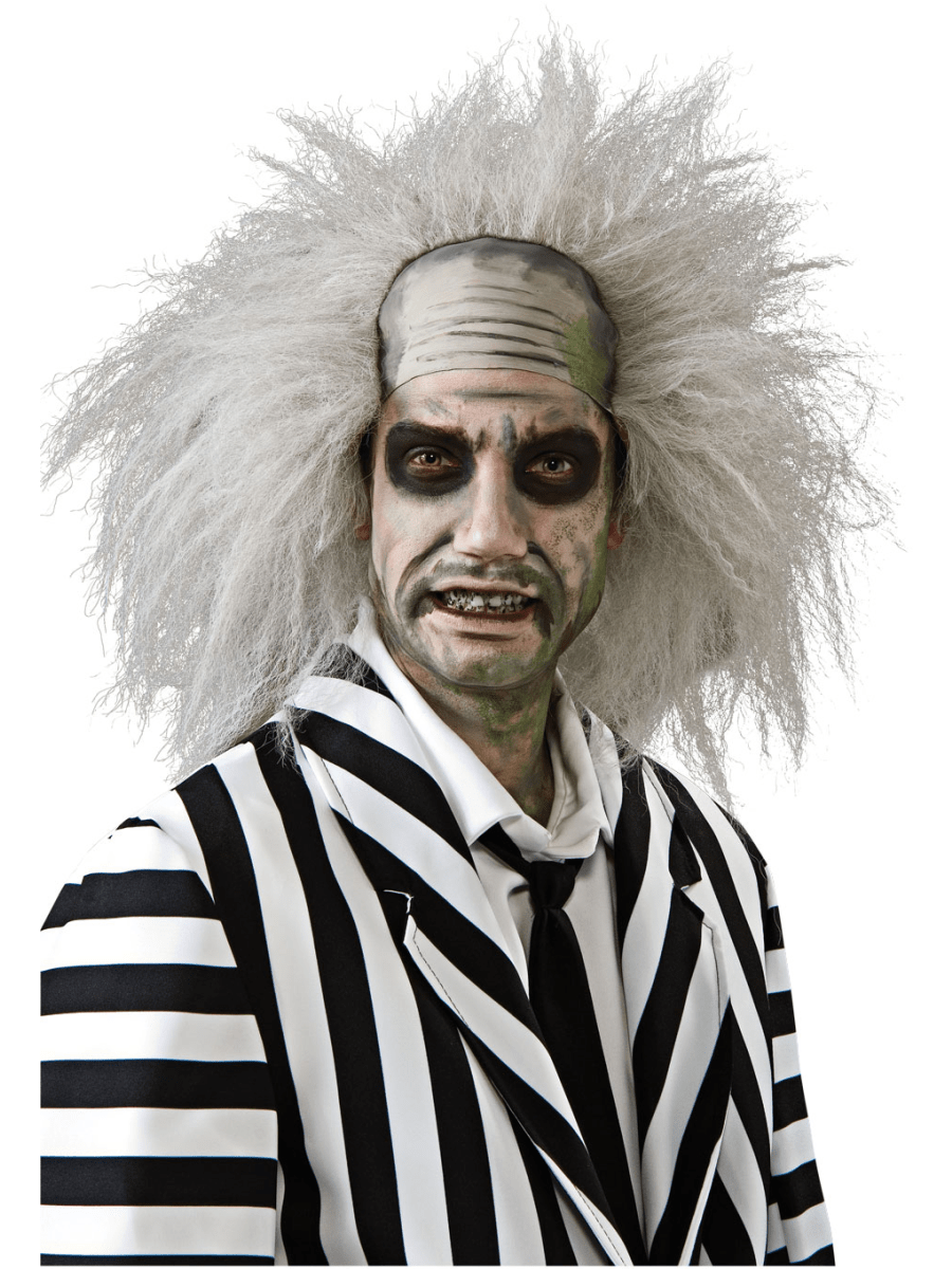 Click to view product details and reviews for Mens Beetlejuice Wig.