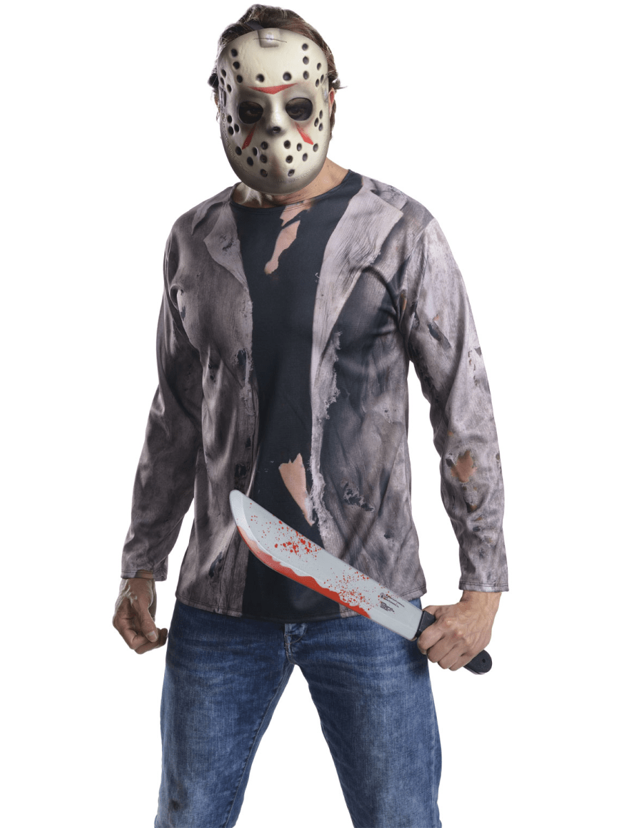 Click to view product details and reviews for Friday The 13th Jason Costume Kit.