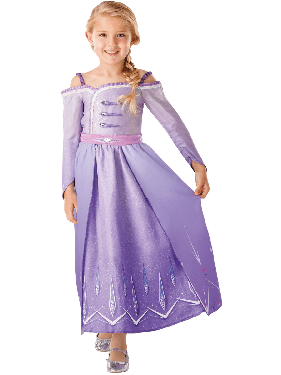 Girls Elsa Frozen 2 Costume Large Age 7 8