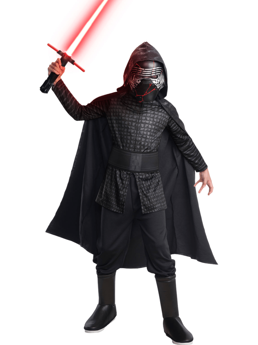 Boys Deluxe Star Wars Kylo Ren Costume Medium Age 5 6