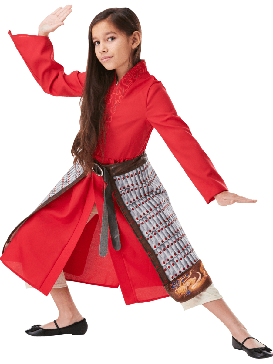 Photos - Fancy Dress Rubies Girls Mulan Costume, Small  (Age 3-4)