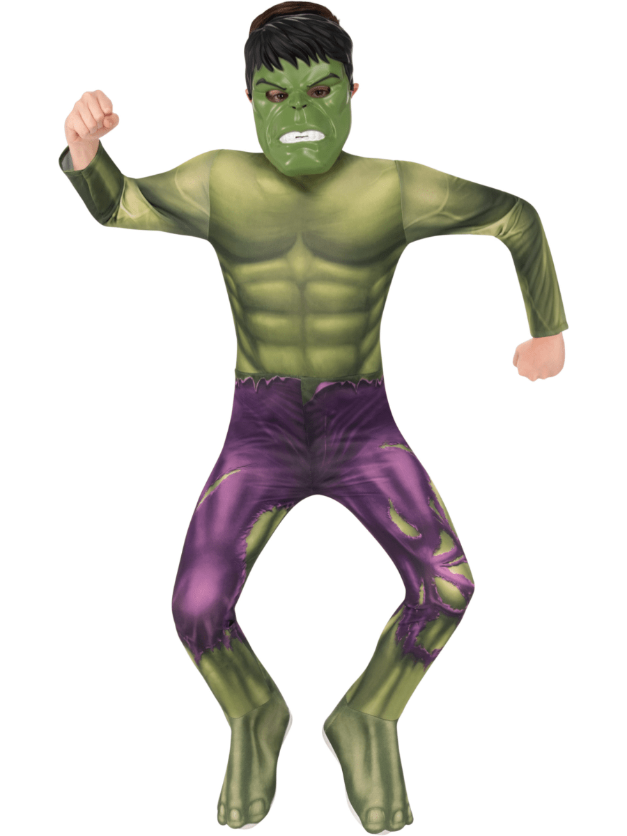 Boys Hulk Costume X Small Age 3 4