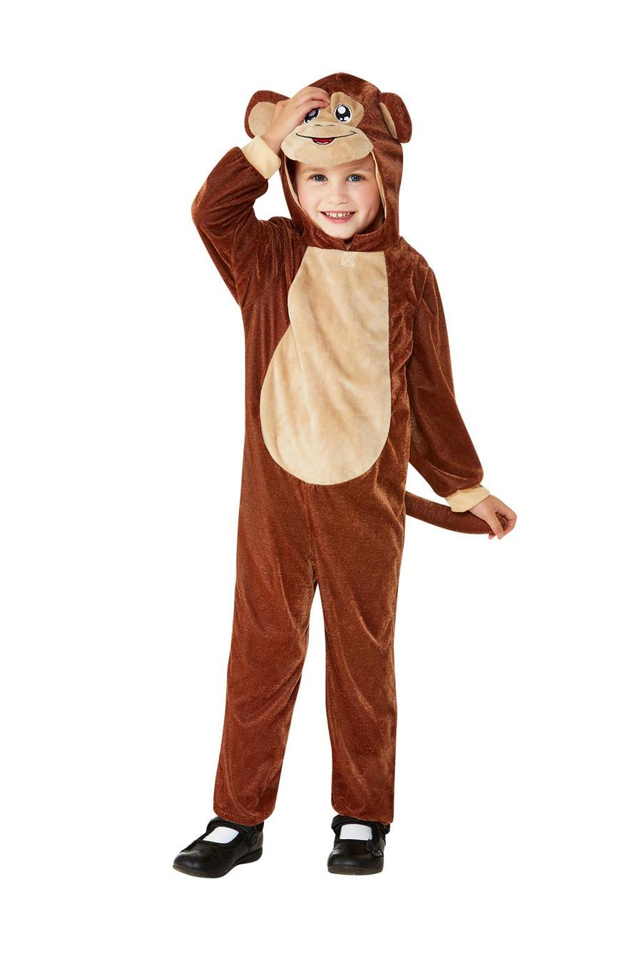 Smiffys Fancy Dress Toddler Monkey Costume Fancy Dress Toddler Age 1 2