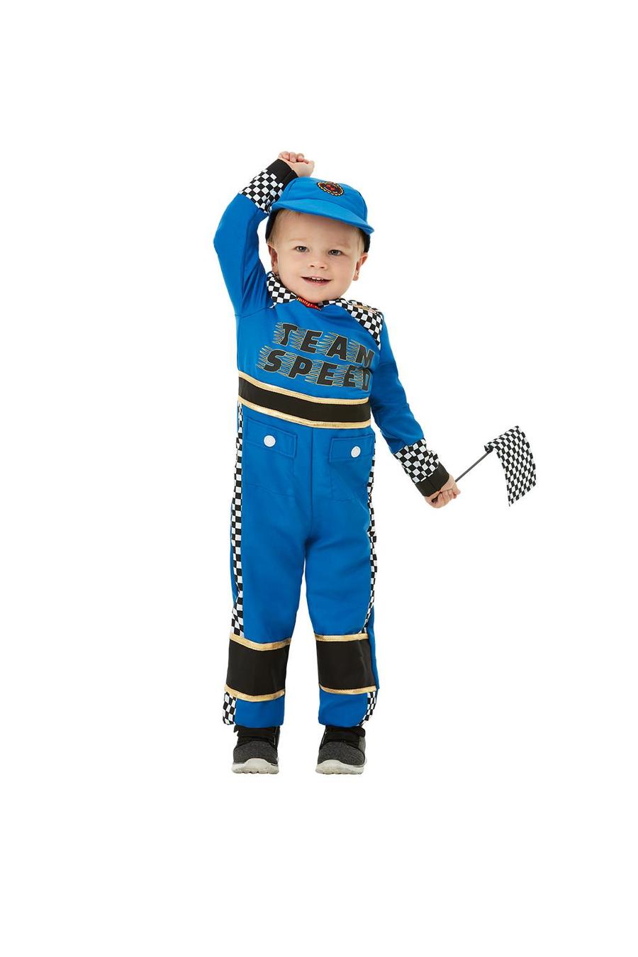 Click to view product details and reviews for Smiffys Fancy Dress Toddler Racing Car Driver Costume Fancy Dress Toddler Age 1 2.