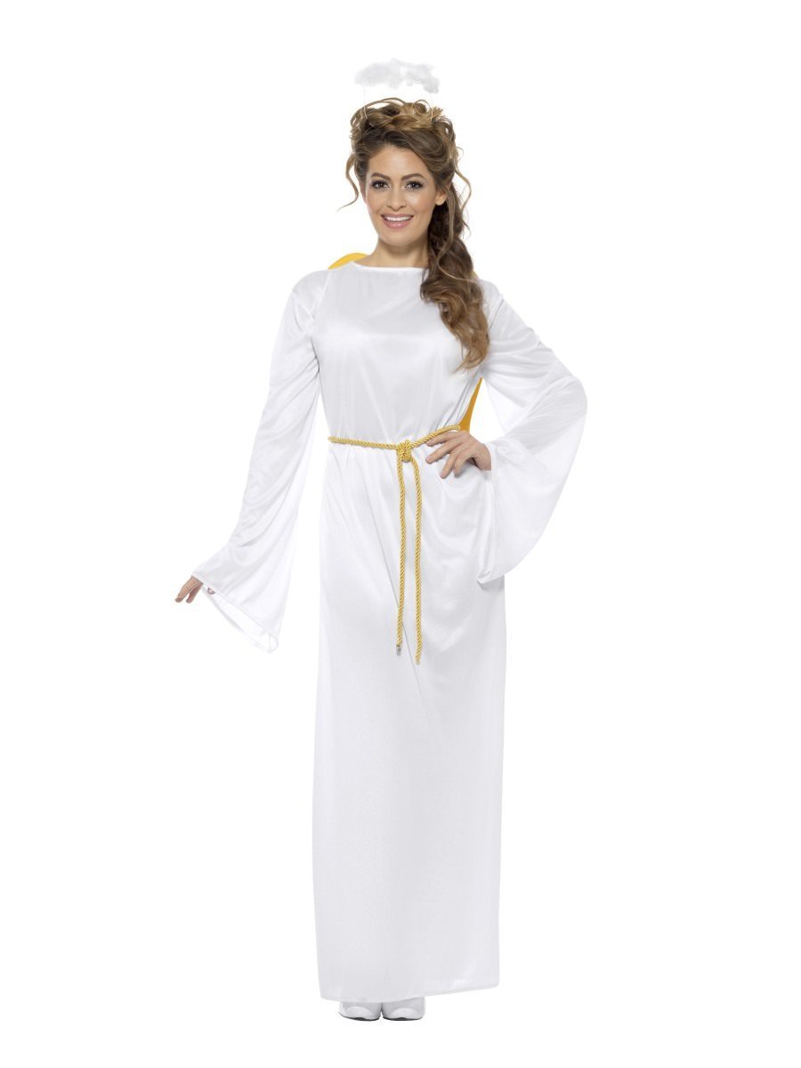 Smiffys Angel Gabriel Costume Chest Up To 40 Fancy Dress Large X Large Chest Up To 48